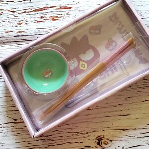 🆕️ SANRIO BADTZ- MARU CERAMIC SUSHI PLATE SET